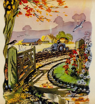 Engeland in november door English School